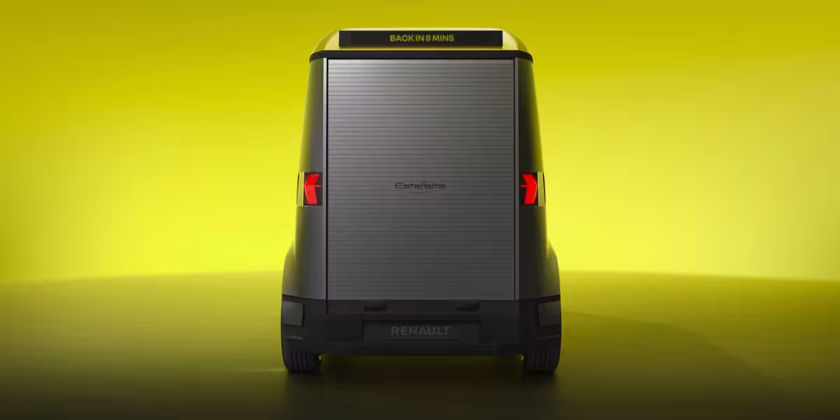 Renault Unveils Estafette Concept: A Revolutionary Electric Van for Urban Professionals