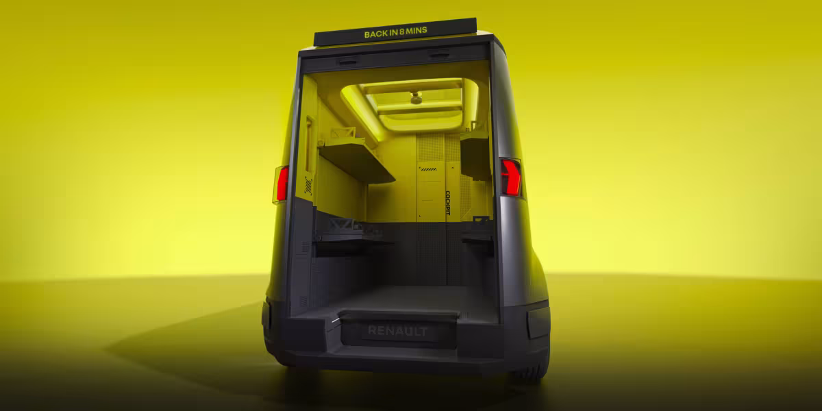 Renault Unveils Estafette Concept: A Revolutionary Electric Van for Urban Professionals