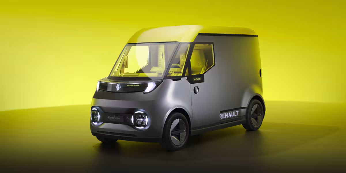 Renault Unveils Estafette Concept: A Revolutionary Electric Van for Urban Professionals