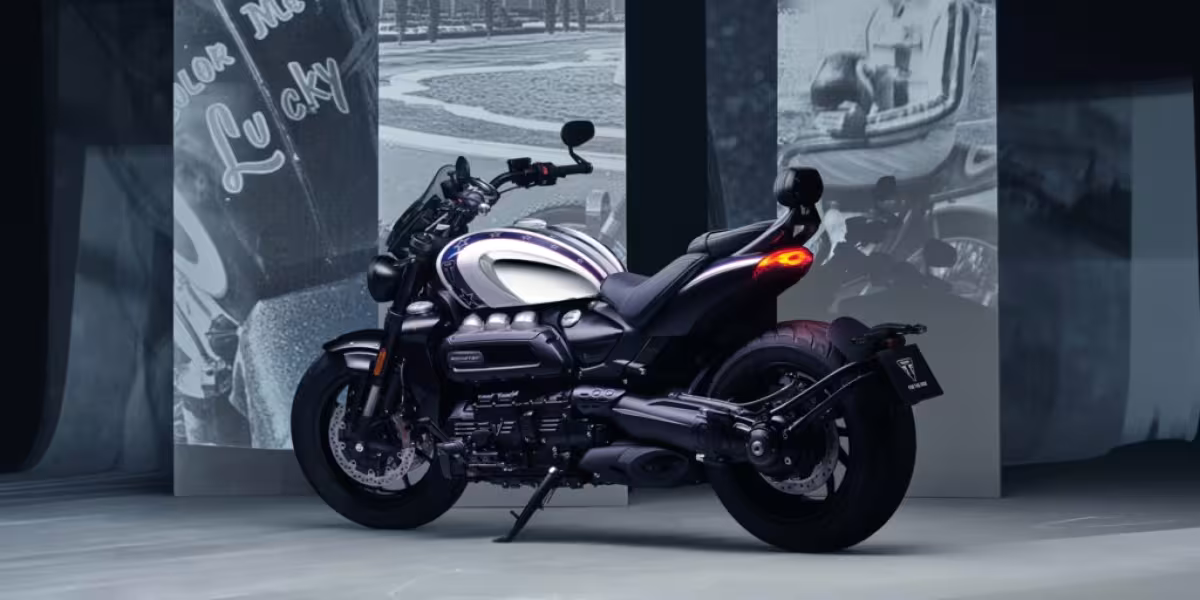 TRIUMPH UNVEILS TWO NEW ROCKET 3 EVEL KNIEVEL LIMITED EDITIONS