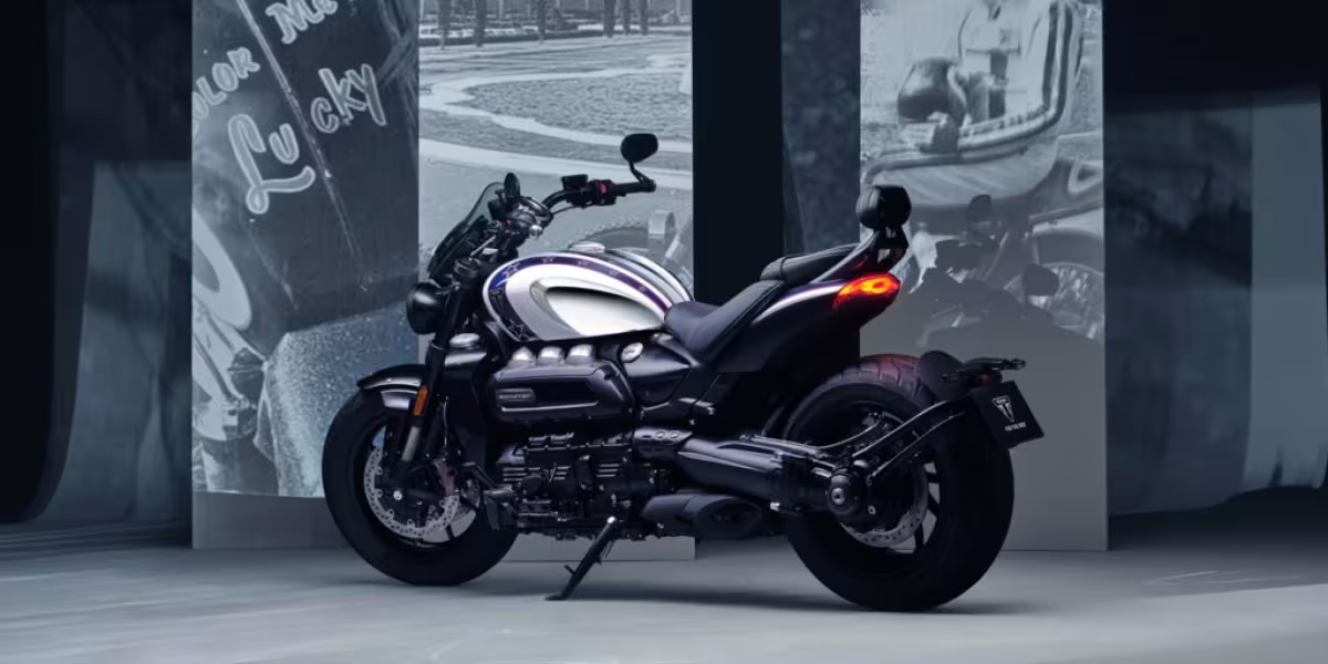 TRIUMPH UNVEILS TWO NEW ROCKET 3 EVEL KNIEVEL LIMITED EDITIONS