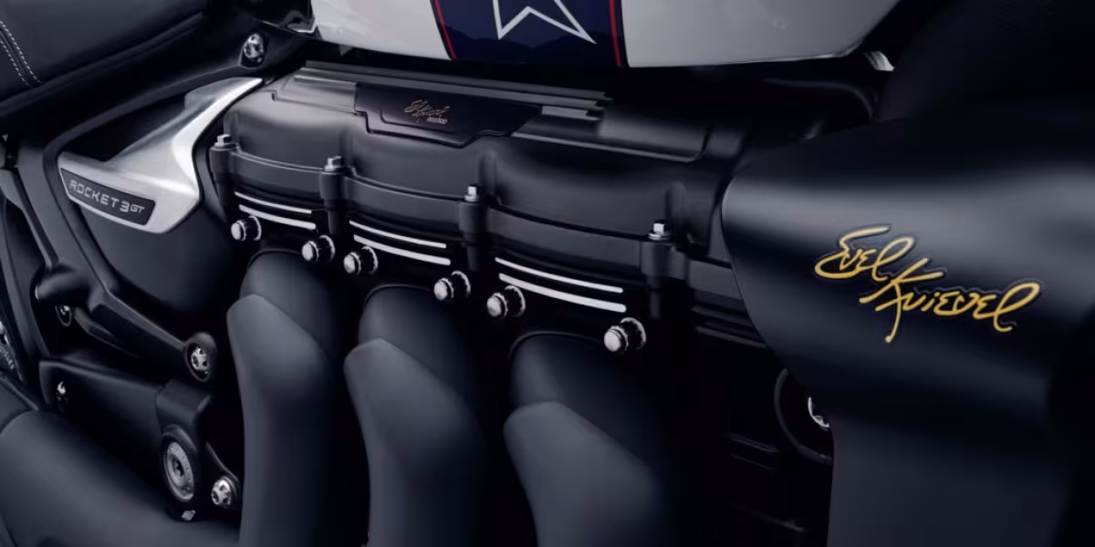 TRIUMPH UNVEILS TWO NEW ROCKET 3 EVEL KNIEVEL LIMITED EDITIONS