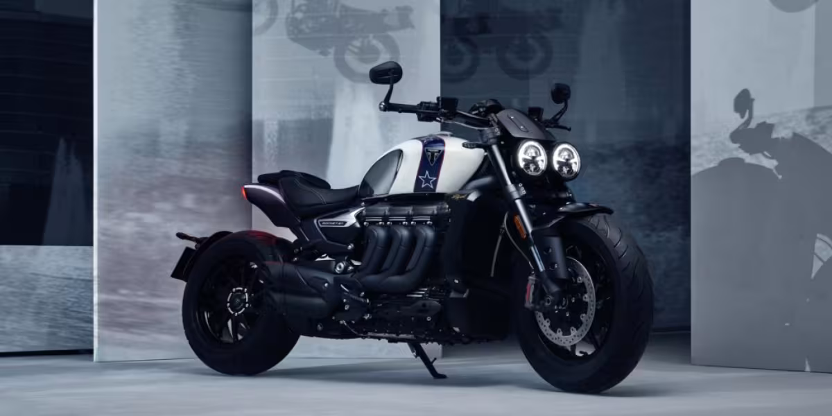 TRIUMPH UNVEILS TWO NEW ROCKET 3 EVEL KNIEVEL LIMITED EDITIONS