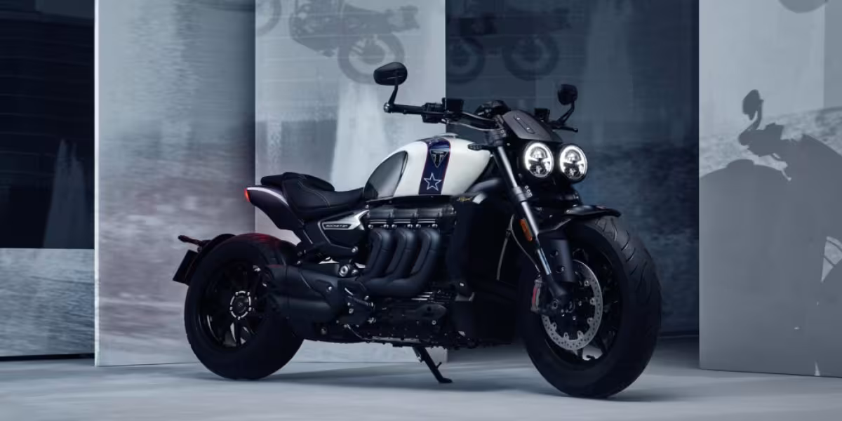 TRIUMPH UNVEILS TWO NEW ROCKET 3 EVEL KNIEVEL LIMITED EDITIONS