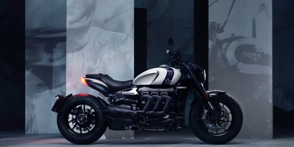 TRIUMPH UNVEILS TWO NEW ROCKET 3 EVEL KNIEVEL LIMITED EDITIONS