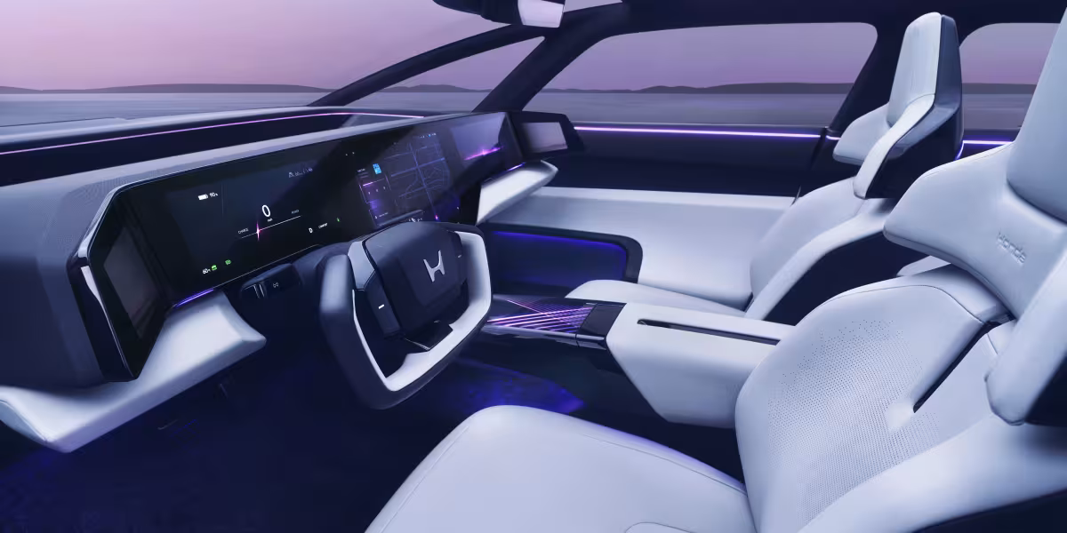 Honda 0 Saloon and Honda 0 SUV Prototypes Make Global Debut at CES