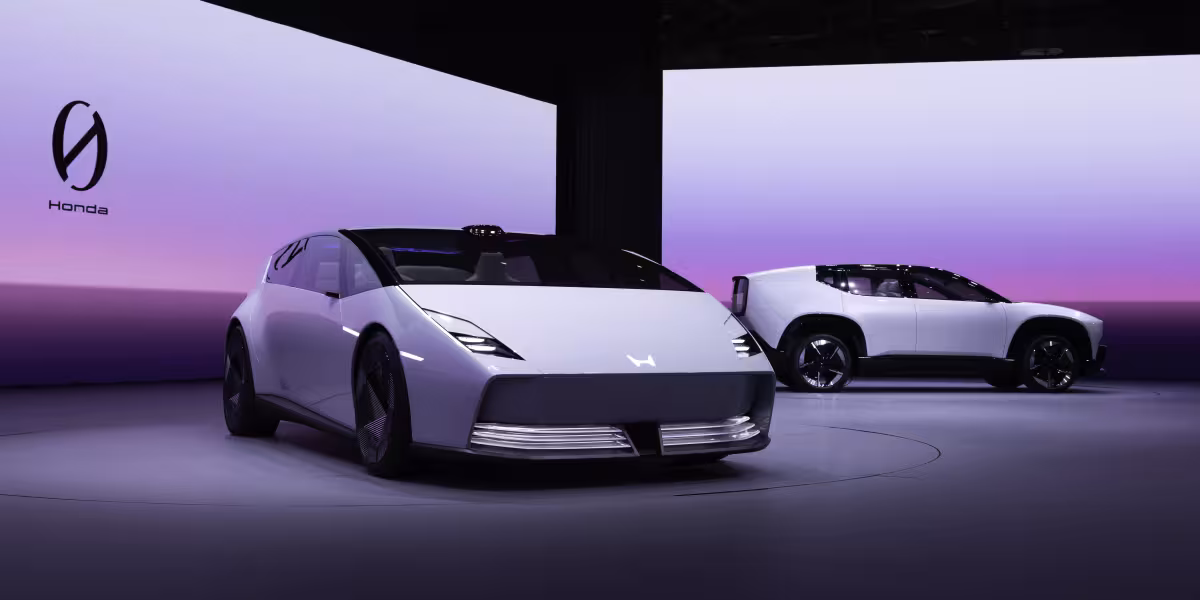 Honda 0 Saloon and Honda 0 SUV Prototypes Make Global Debut at CES