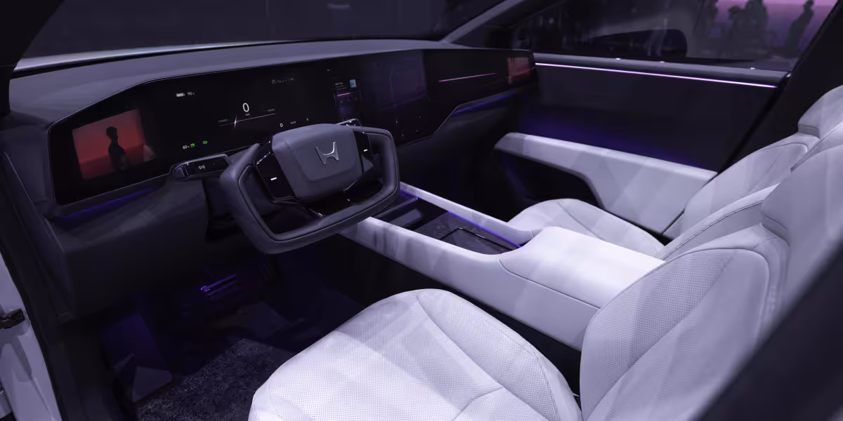 Honda 0 Saloon and Honda 0 SUV Prototypes Make Global Debut at CES