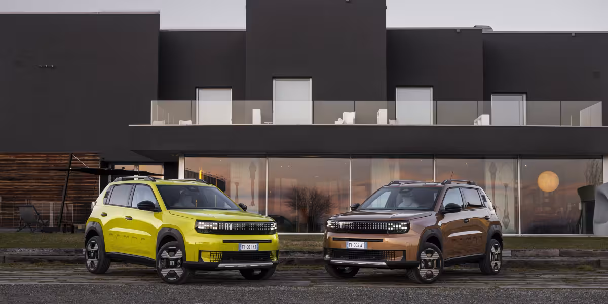 Fiat Grande Panda Makes Global Debut with Electric and Hybrid Powertrains, Taking on the B-Segment