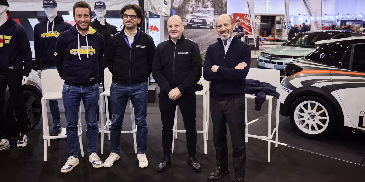 The HF Look is Back in Style: The New Lancia and Sparco Co-branded Sportswear Line Introduced at the “Rally Racing Meeting”