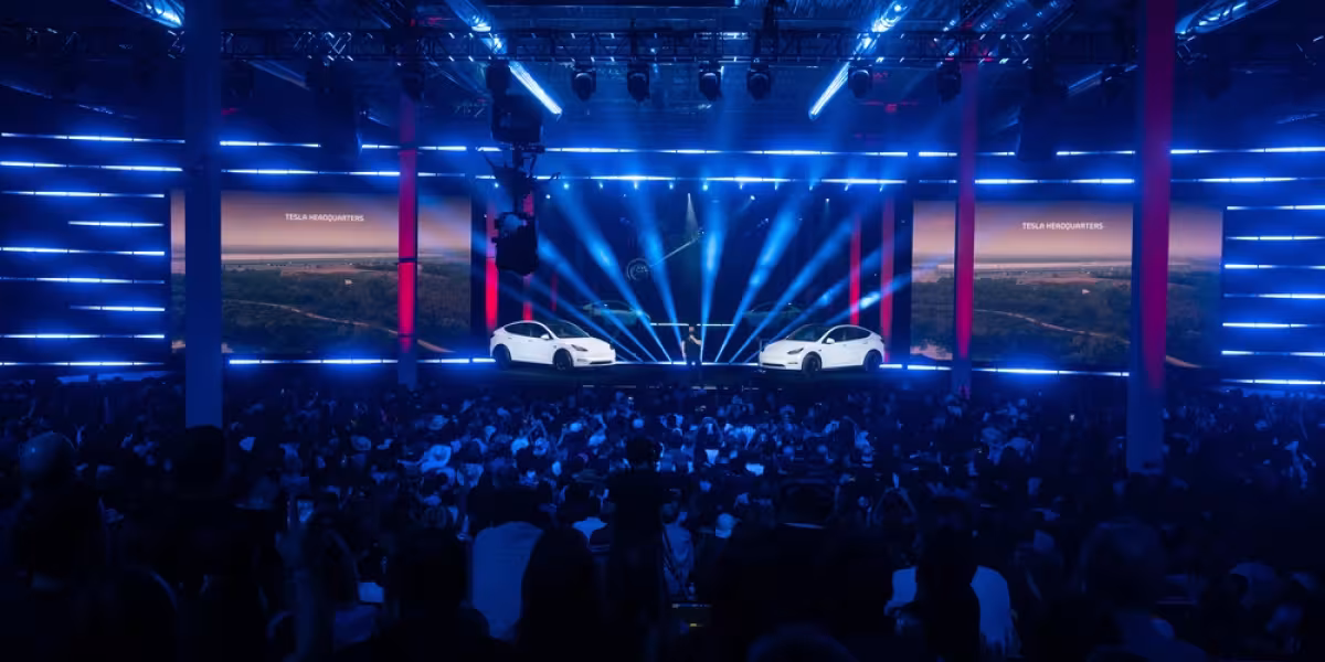 Tesla Event-Photos