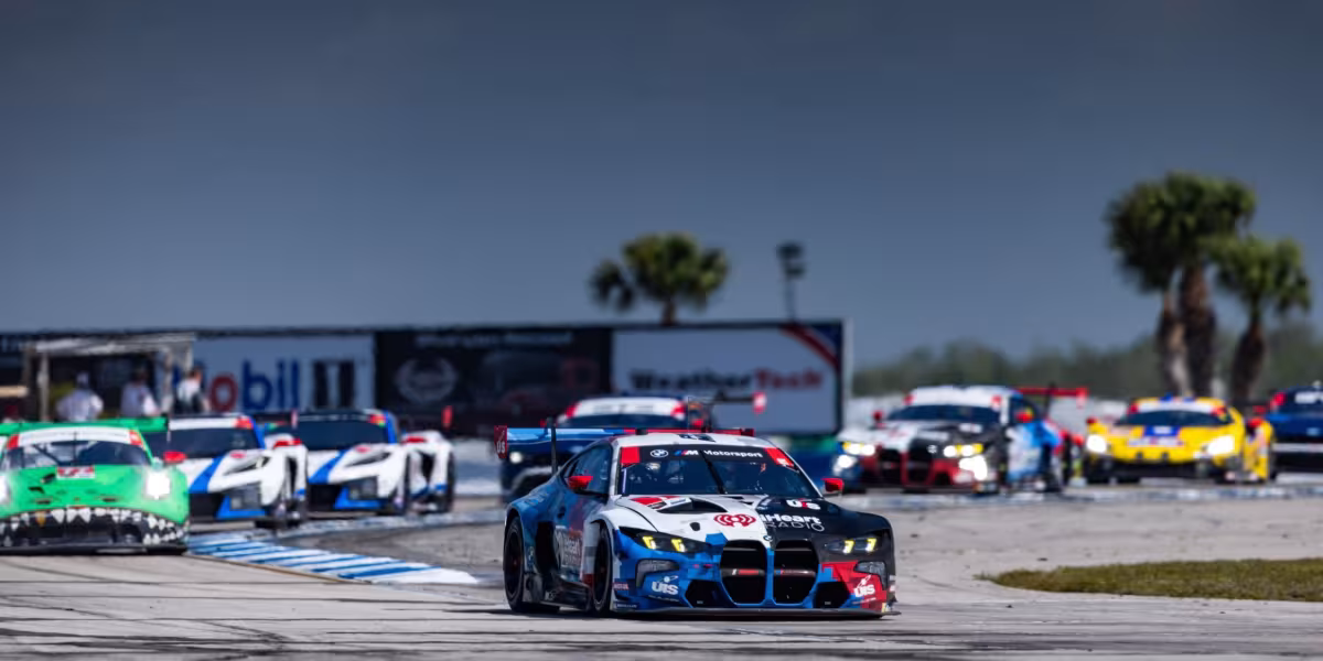 BMW M Motorsport Shines at Sebring’s 50th Anniversary Weekend with Pole Position and Double Podiums