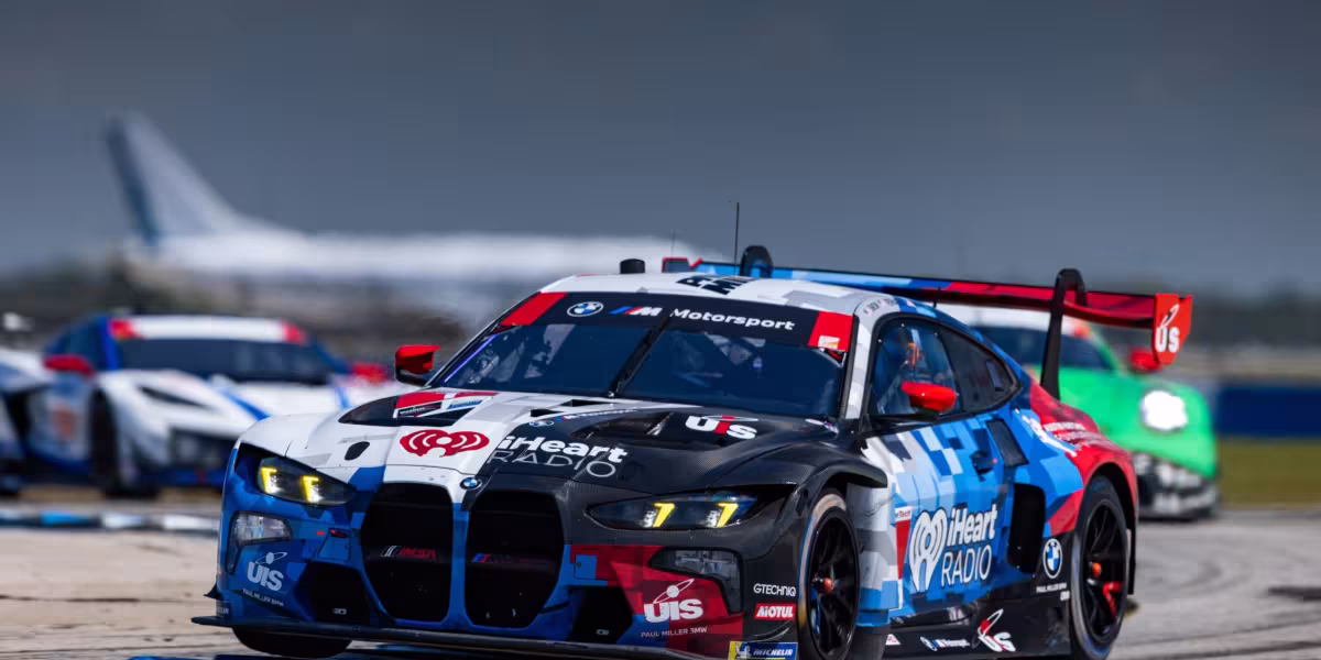 BMW M Motorsport Shines at Sebring’s 50th Anniversary Weekend with Pole Position and Double Podiums