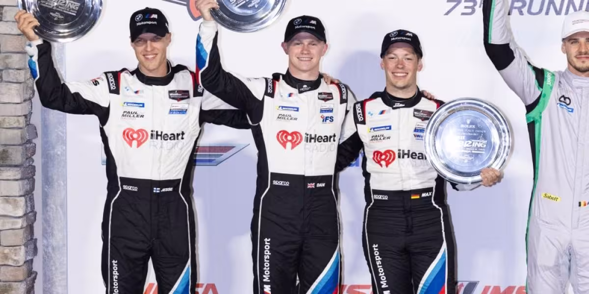 BMW M Motorsport Shines at Sebring’s 50th Anniversary Weekend with Pole Position and Double Podiums