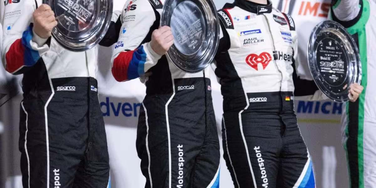 BMW M Motorsport Shines at Sebring’s 50th Anniversary Weekend with Pole Position and Double Podiums