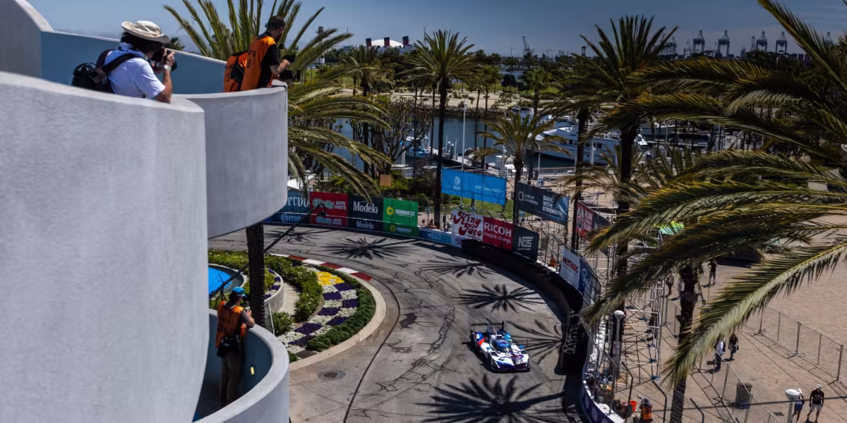 BMW M Hybrid V8 Secures Pole Hat-Trick and First Podium Finish of IMSA Season in Long Beach
