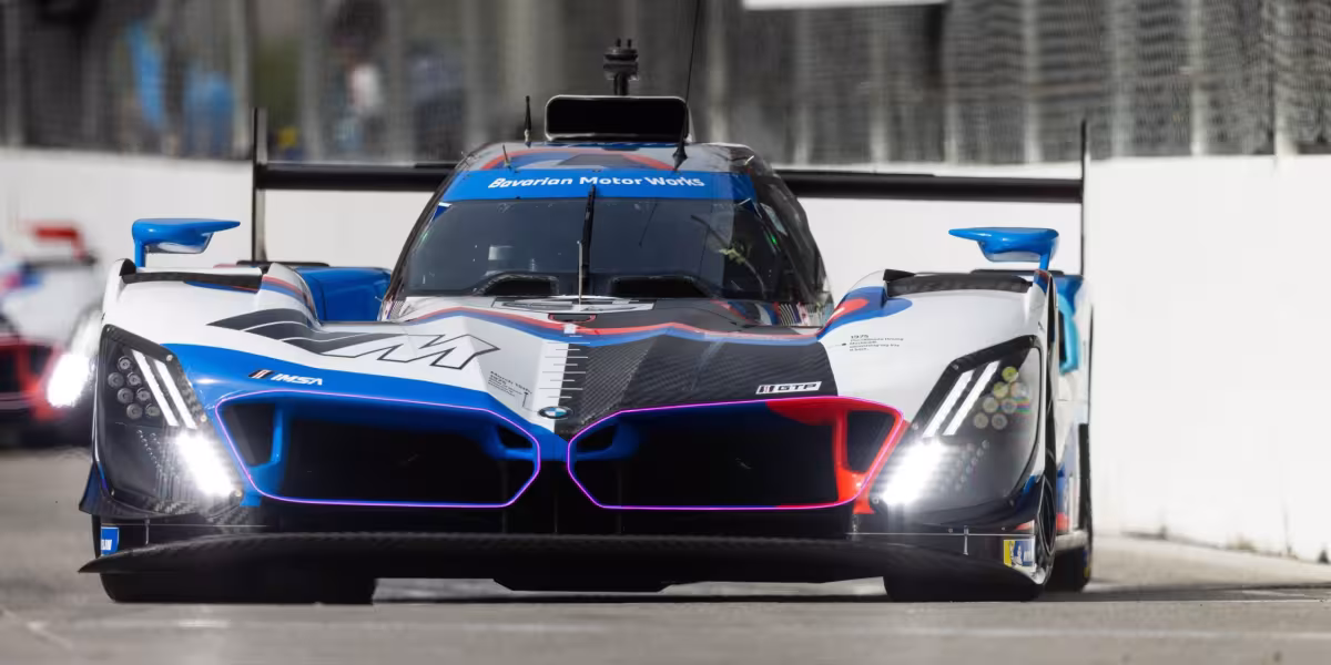 BMW M Hybrid V8 Secures Pole Hat-Trick and First Podium Finish of IMSA Season in Long Beach