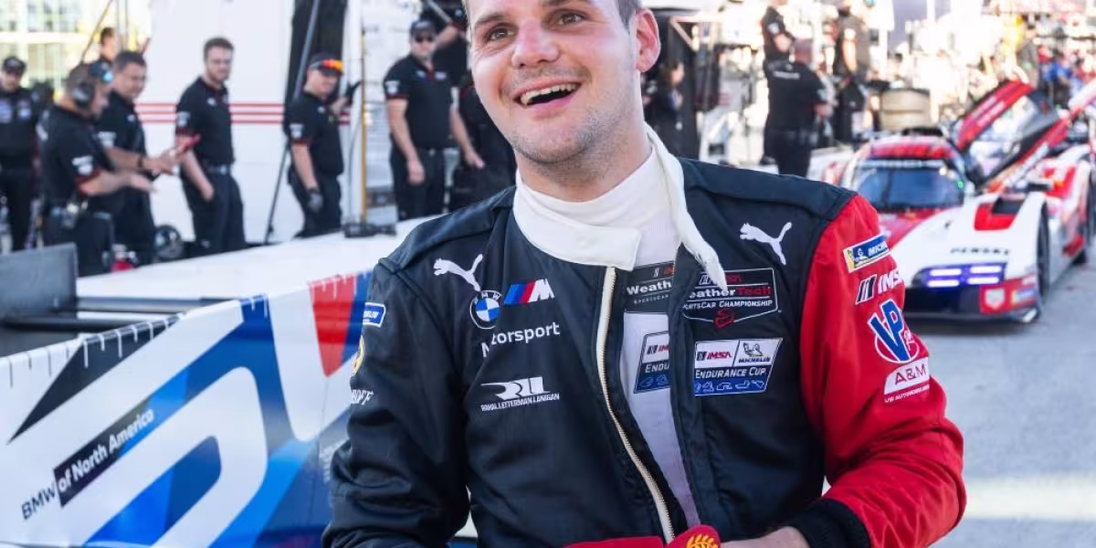 BMW M Hybrid V8 Secures Pole Hat-Trick and First Podium Finish of IMSA Season in Long Beach