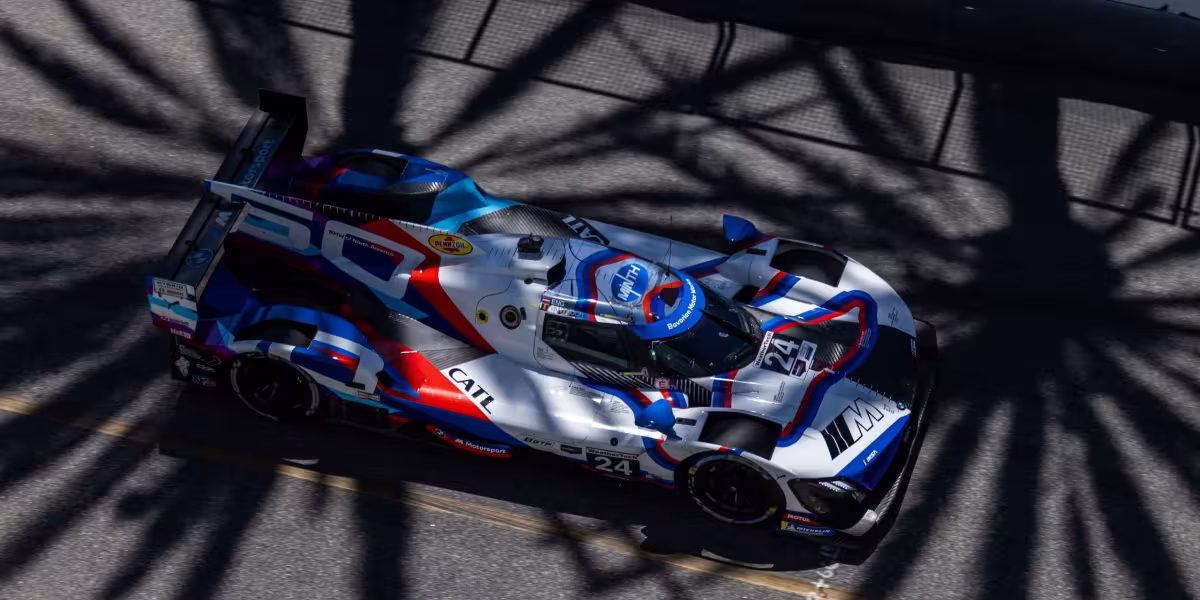 BMW M Hybrid V8 Secures Pole Hat-Trick and First Podium Finish of IMSA Season in Long Beach