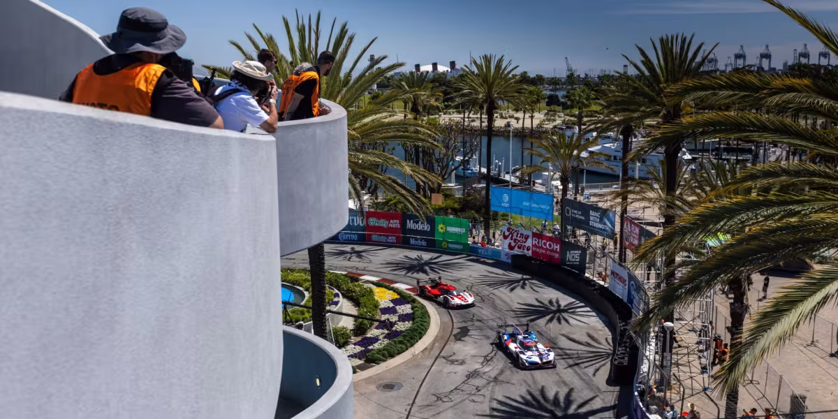 BMW M Hybrid V8 Secures Pole Hat-Trick and First Podium Finish of IMSA Season in Long Beach