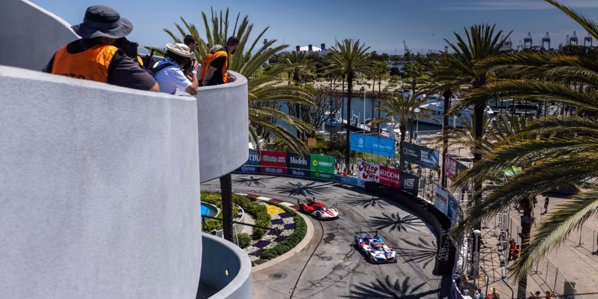 BMW M Hybrid V8 Secures Pole Hat-Trick and First Podium Finish of IMSA Season in Long Beach