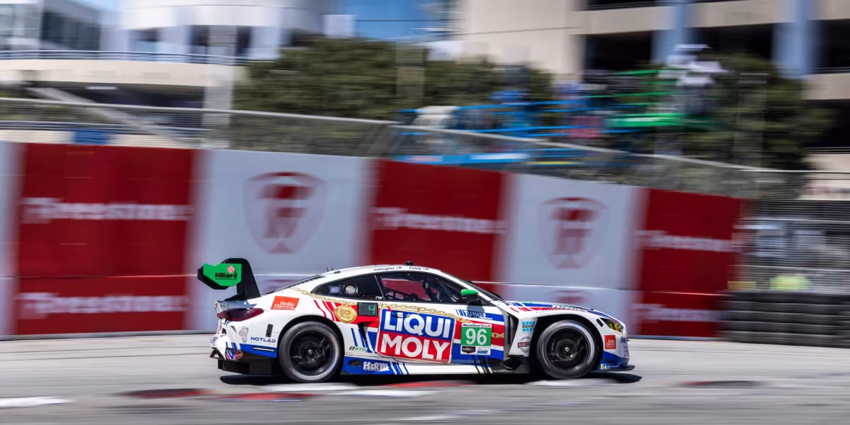 BMW M Hybrid V8 Secures Pole Hat-Trick and First Podium Finish of IMSA Season in Long Beach