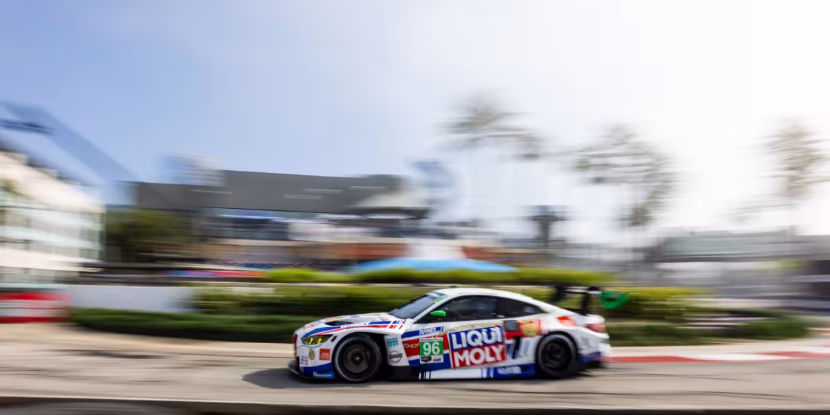 BMW M Hybrid V8 Secures Pole Hat-Trick and First Podium Finish of IMSA Season in Long Beach