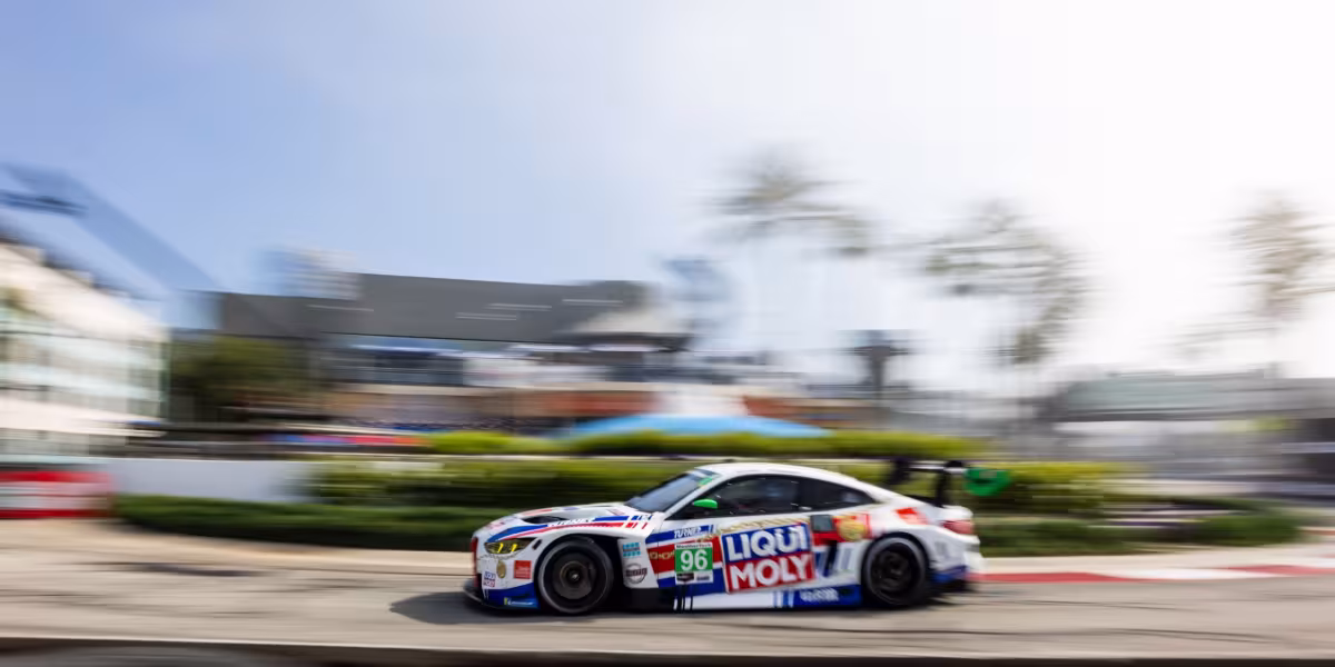 BMW M Hybrid V8 Secures Pole Hat-Trick and First Podium Finish of IMSA Season in Long Beach