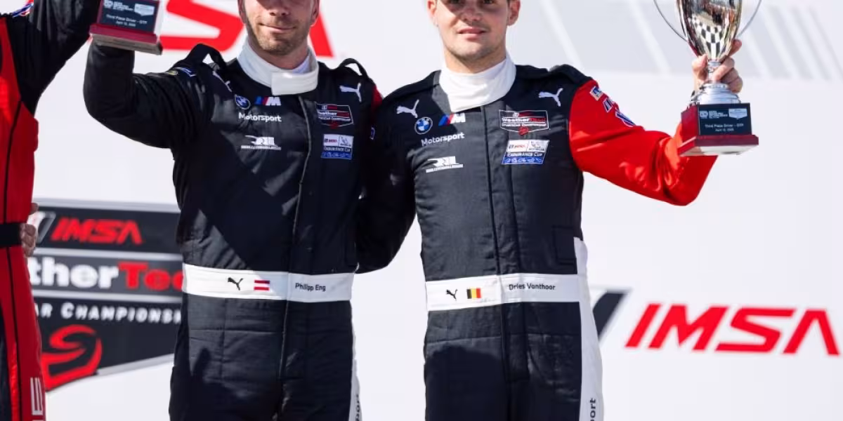 BMW M Hybrid V8 Secures Pole Hat-Trick and First Podium Finish of IMSA Season in Long Beach