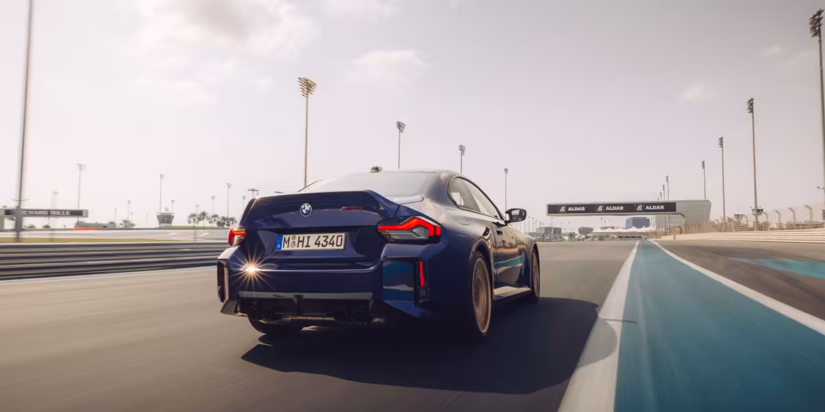 The new BMW M2 CS - Abu Dhabi