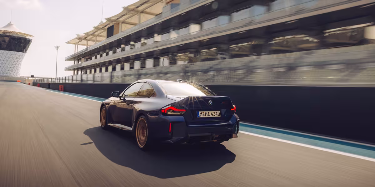 The new BMW M2 CS - Abu Dhabi