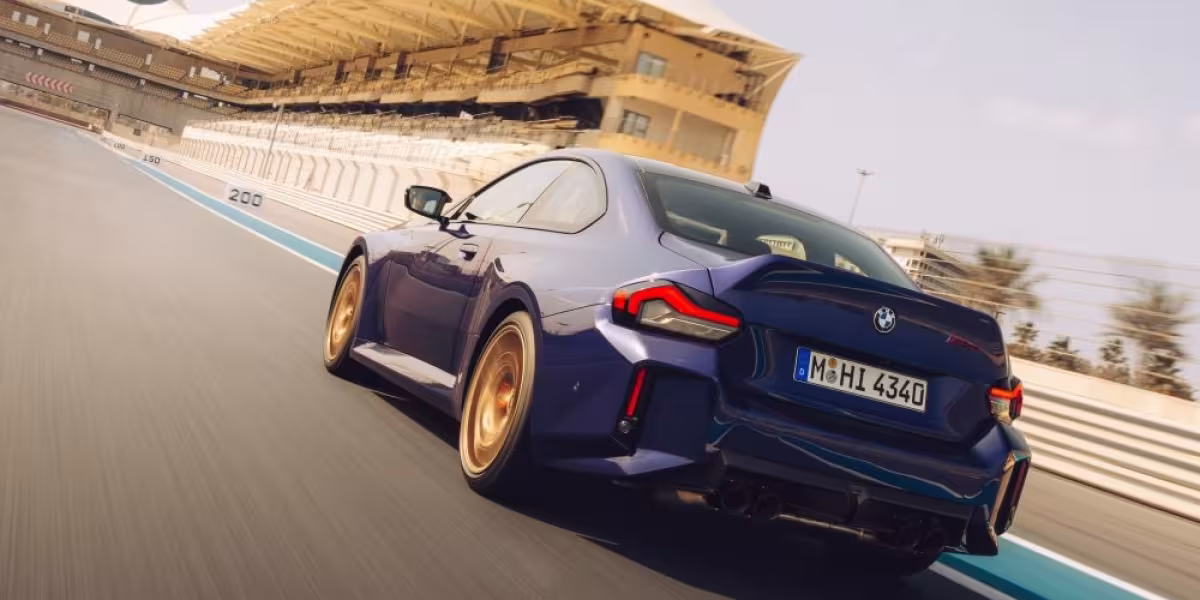 The new BMW M2 CS - Abu Dhabi