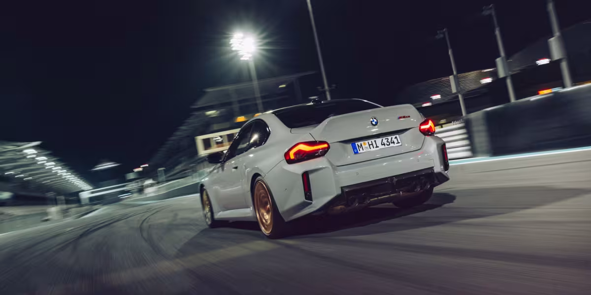 The new BMW M2 CS - Abu Dhabi