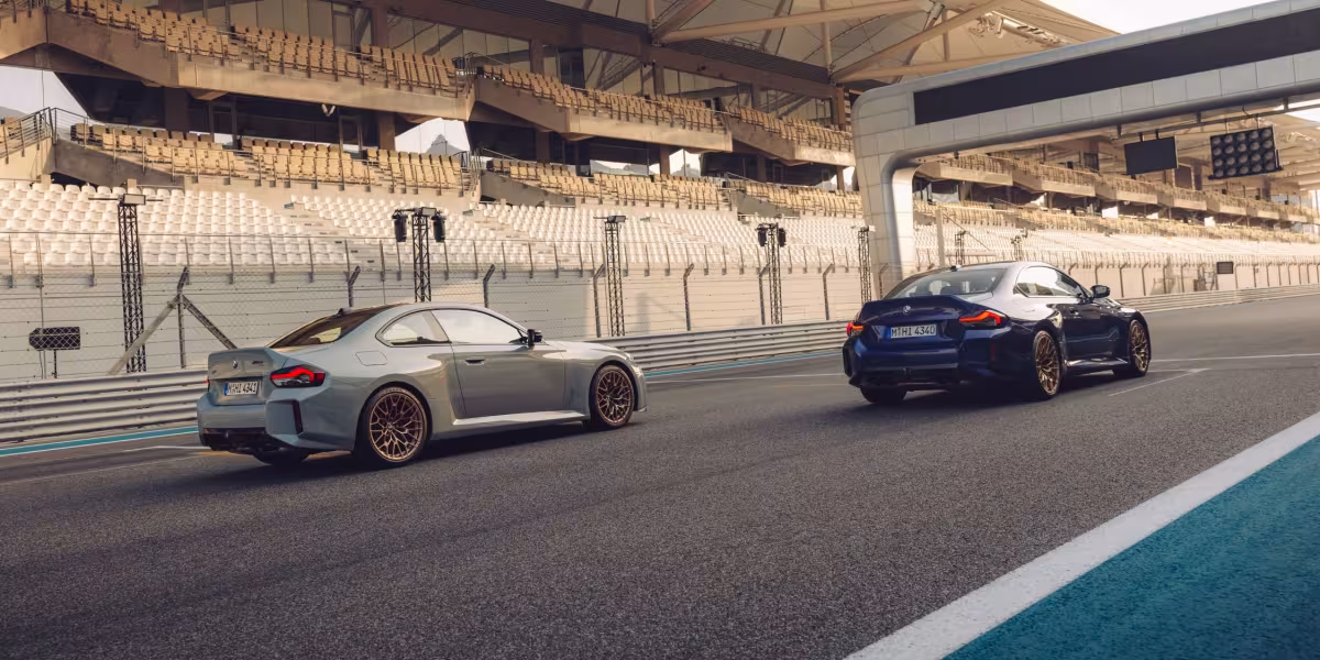 The new BMW M2 CS - Abu Dhabi