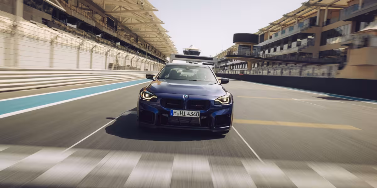 The new BMW M2 CS - Abu Dhabi