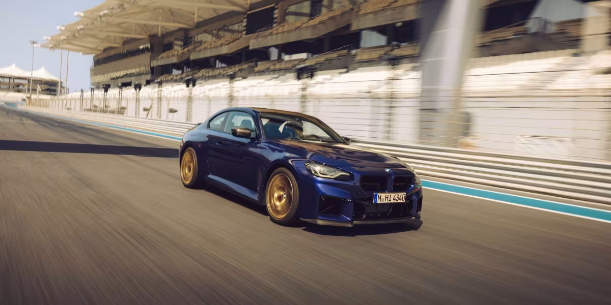 The new BMW M2 CS - Abu Dhabi
