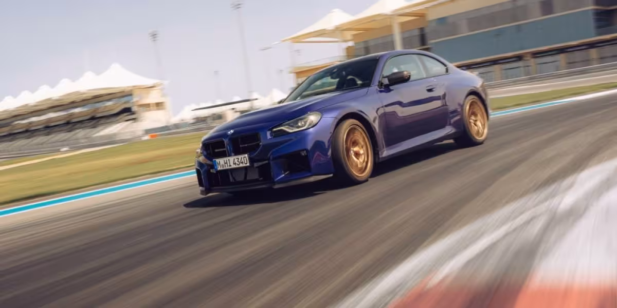 The new BMW M2 CS - Abu Dhabi