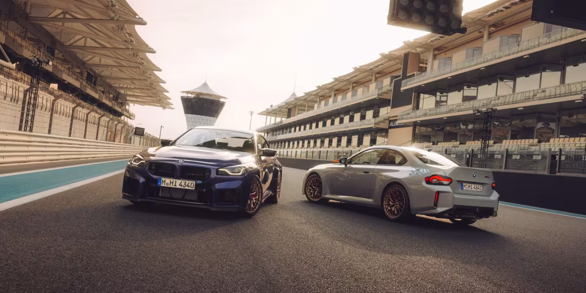 The new BMW M2 CS - Abu Dhabi