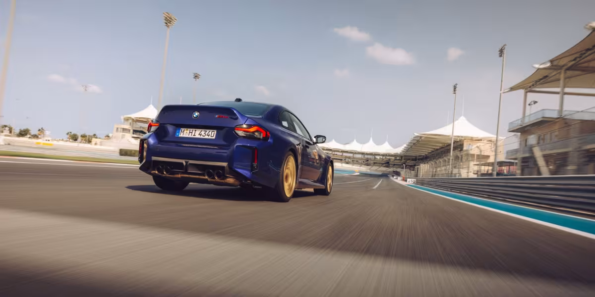 The new BMW M2 CS - Abu Dhabi