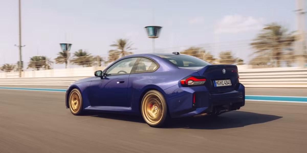 The new BMW M2 CS - Abu Dhabi