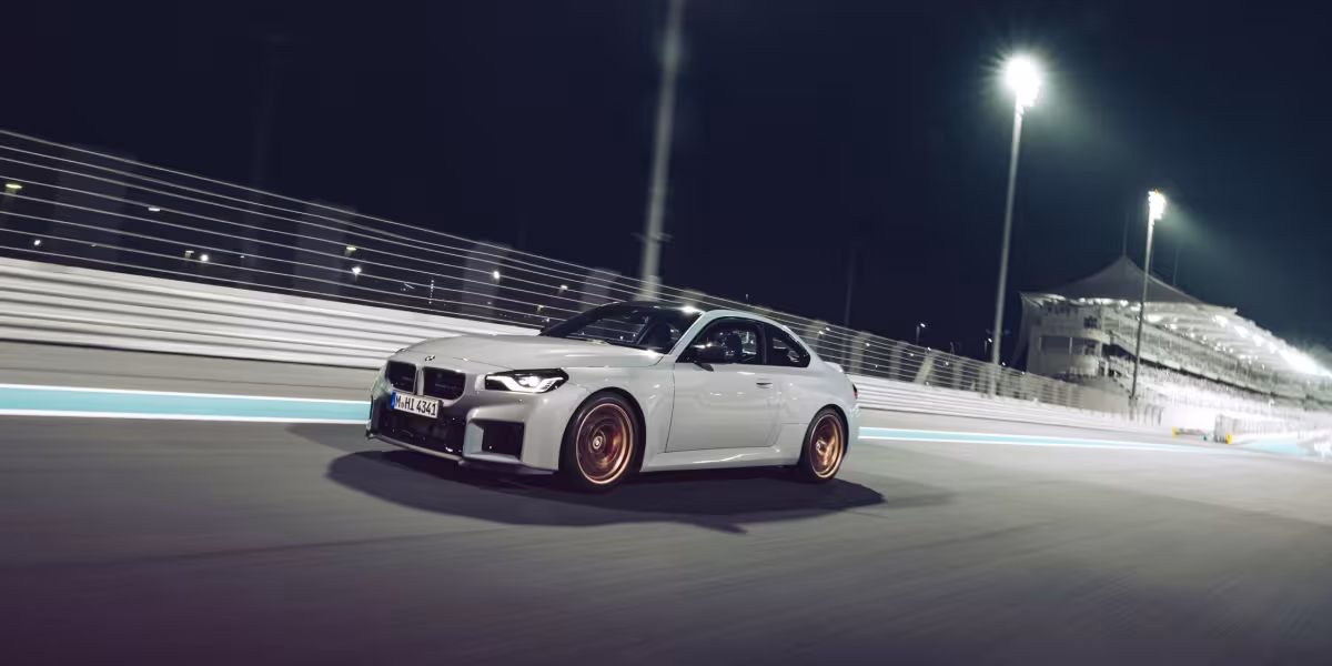 The new BMW M2 CS - Abu Dhabi