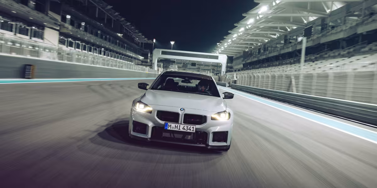 The new BMW M2 CS - Abu Dhabi