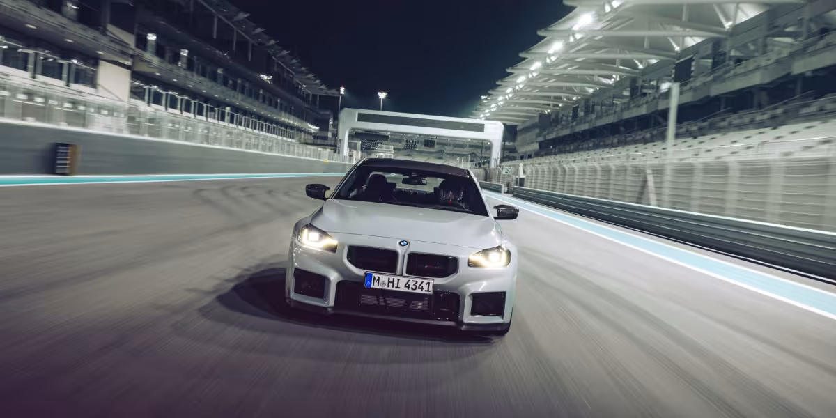 The new BMW M2 CS - Abu Dhabi