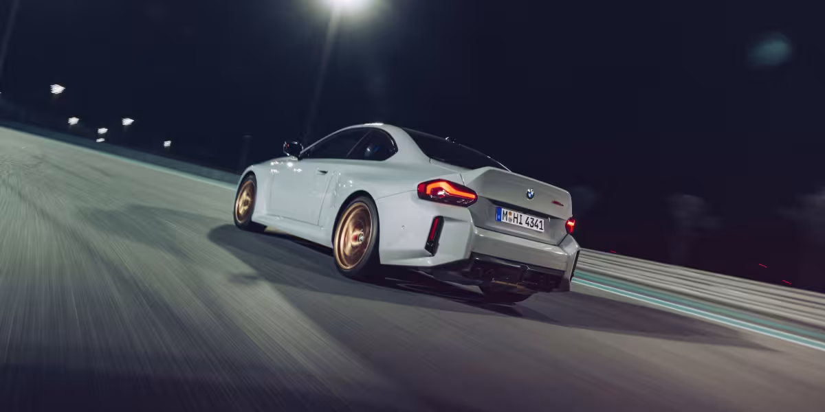 The new BMW M2 CS - Abu Dhabi