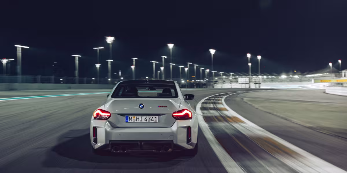 The new BMW M2 CS - Abu Dhabi