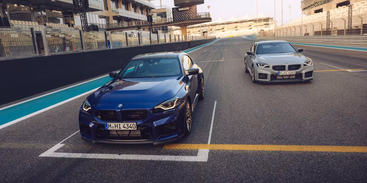 The new BMW M2 CS - Abu Dhabi