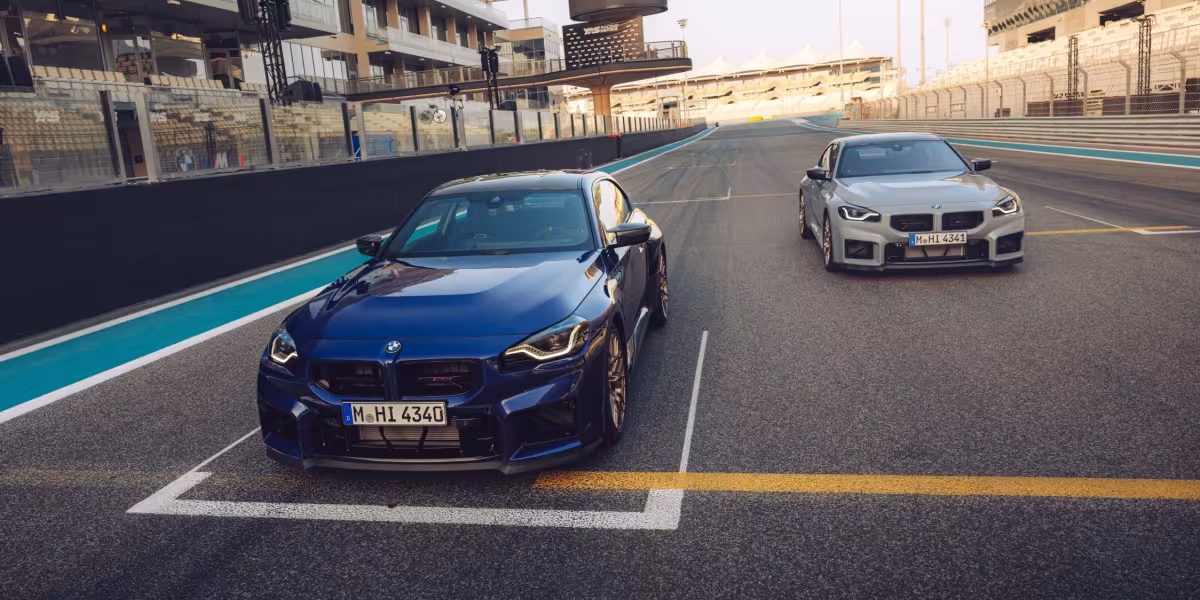 The new BMW M2 CS - Abu Dhabi