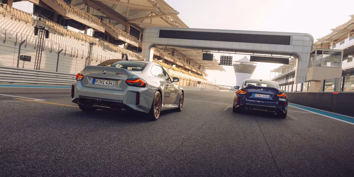 The new BMW M2 CS - Abu Dhabi