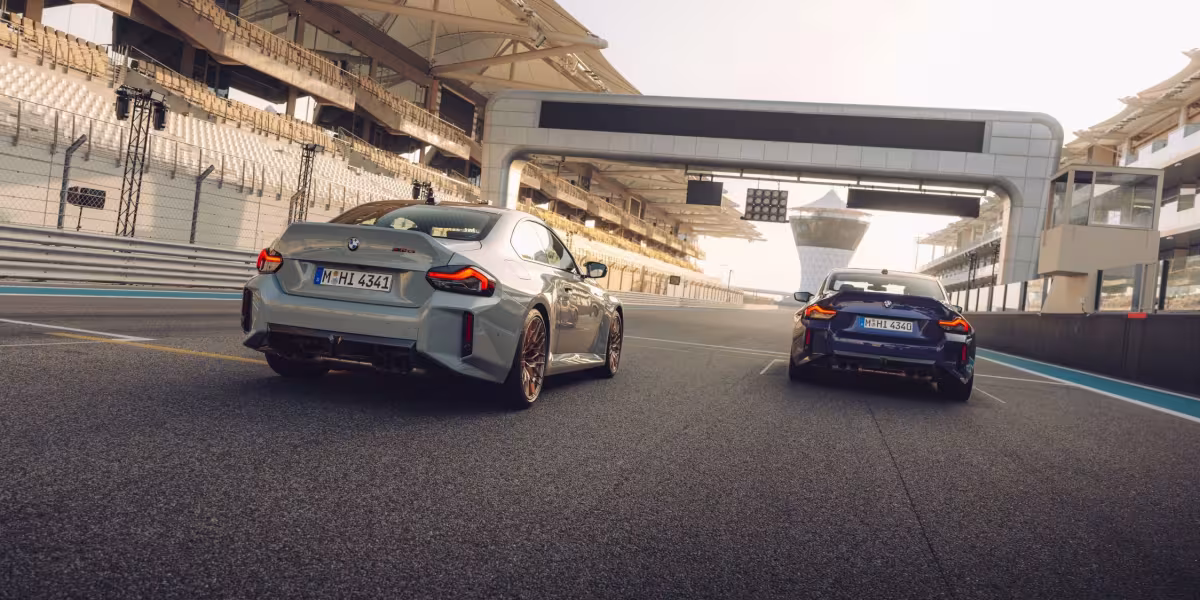 The new BMW M2 CS - Abu Dhabi