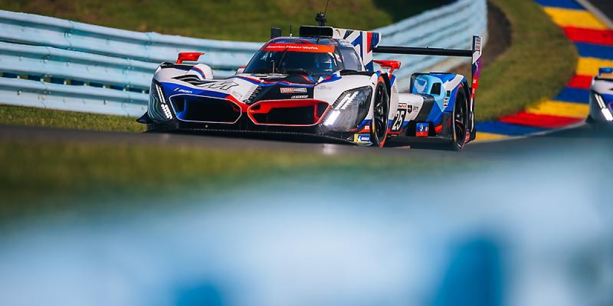 BMW M4 GT3 EVO celebrates its first win of the season at the Six Hours of the Glen